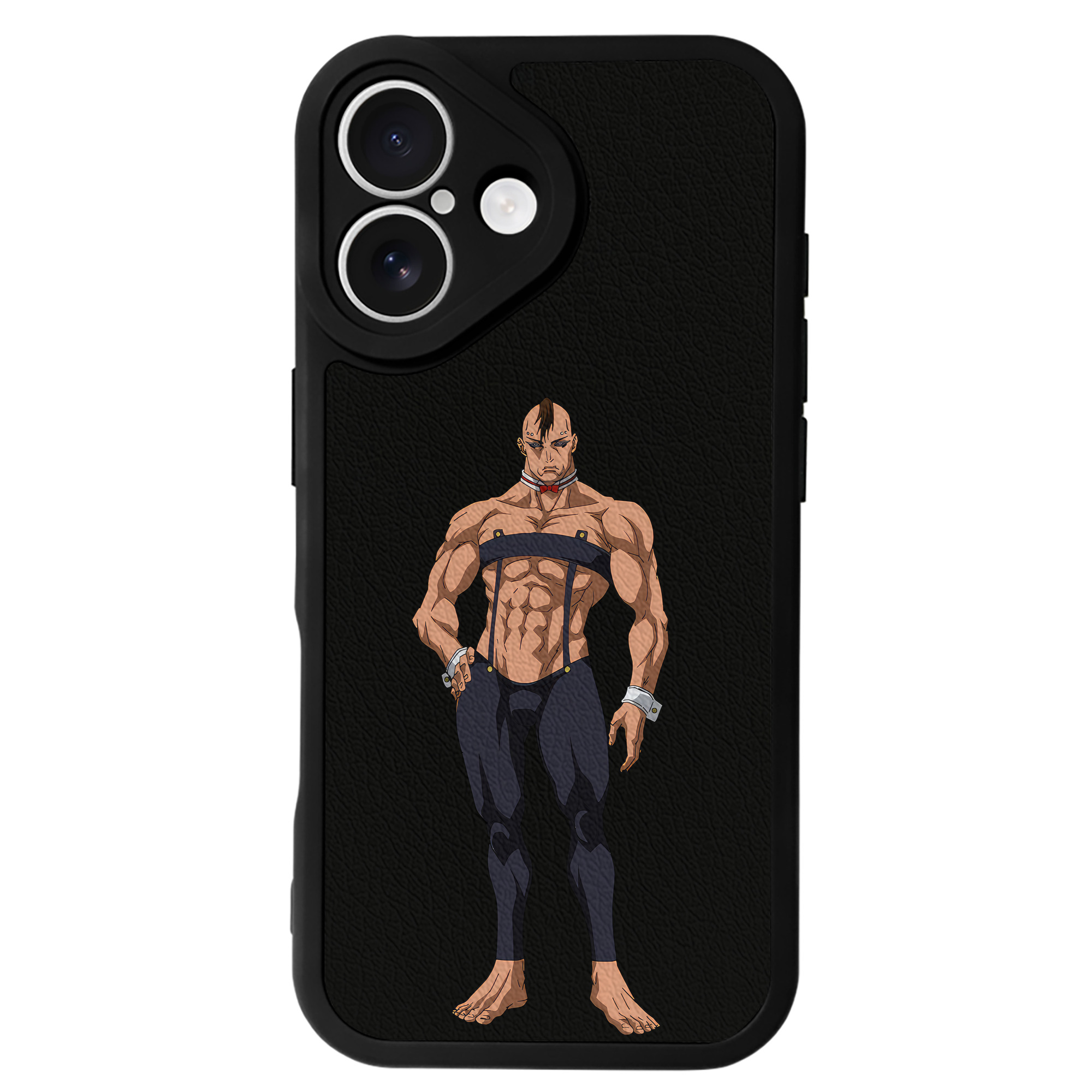 （画像用） 呪術廻戦 Jujutsu Kaisen 【iPhone 16シリーズ対応】シリコンスマホケース（レザー調） 材質：シリコン